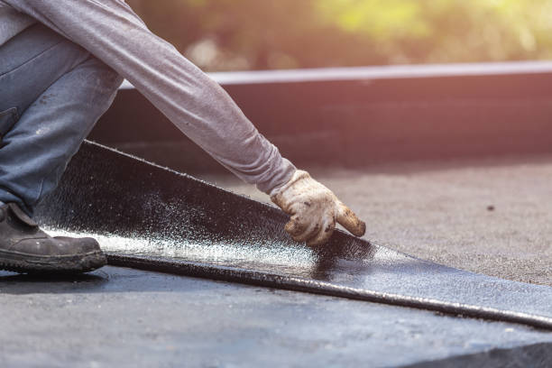 Professional Interior Drainage System technician working in Perkiomenville, PA